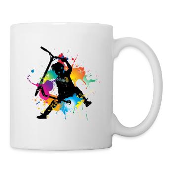 Freestyle Roller - Tasse - Weiß - Rechts