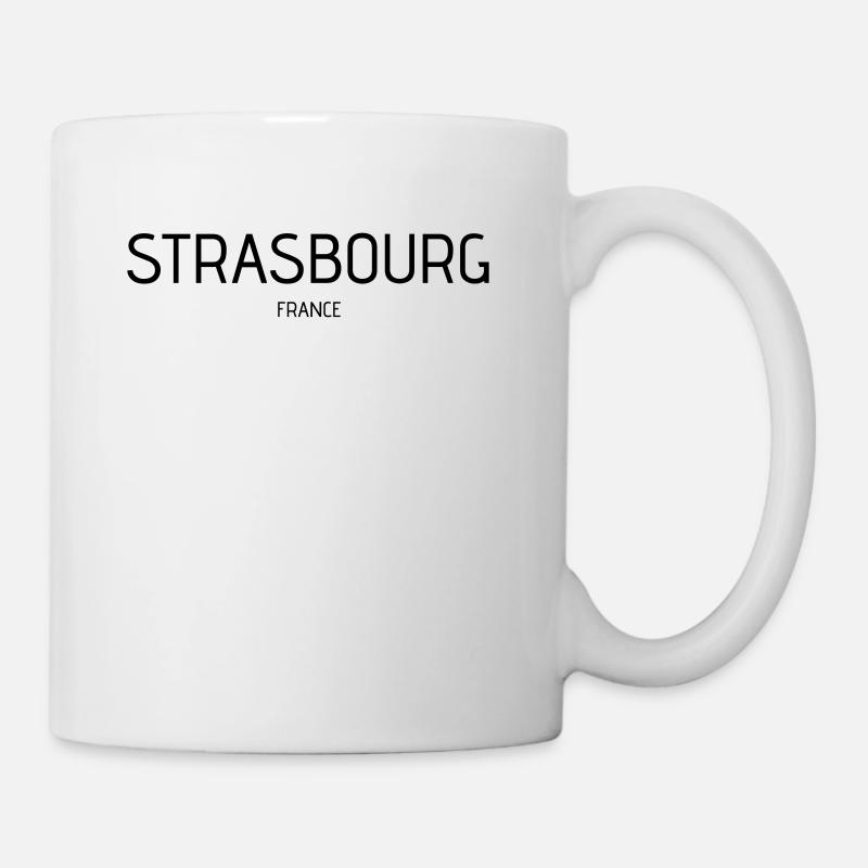 Strasbourg - Tasse - Weiß