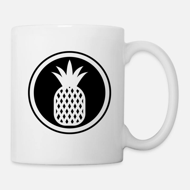 pineapple fruit - Mug - white