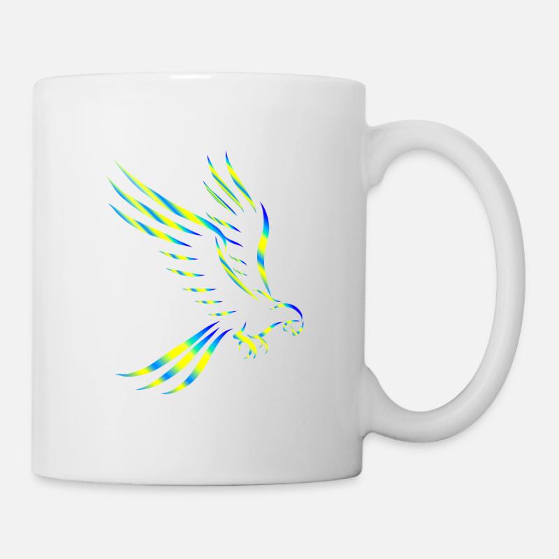 Peace Dove Ukraine - Tasse - Weiß