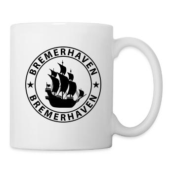 Bremerhaven - Mug blanc - blanc - Droite