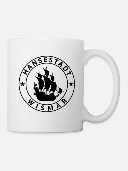 Wismar - Tasse - Weiß