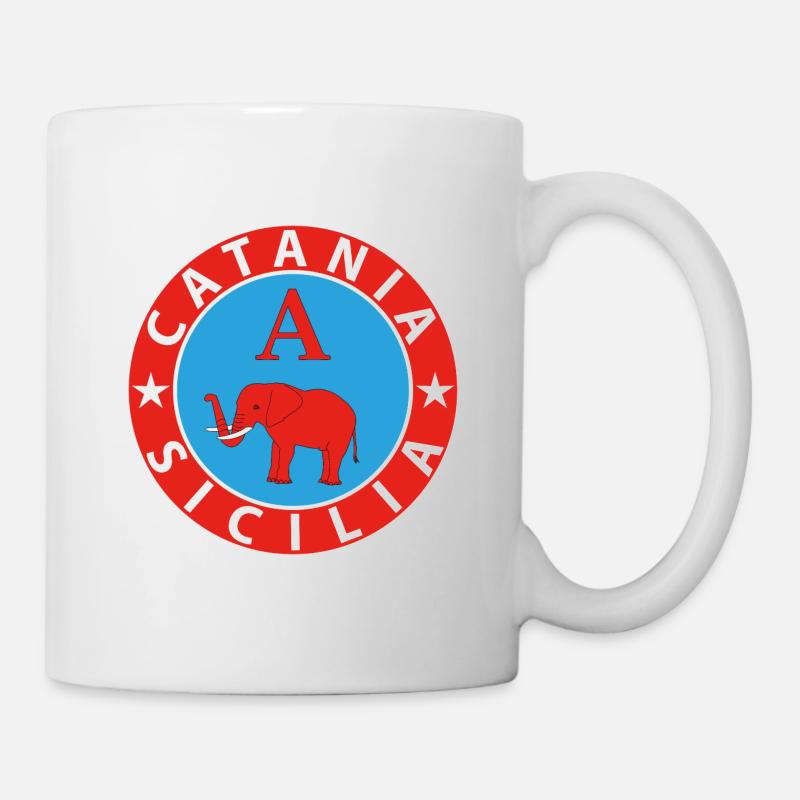 Catania - Tasse - Weiß