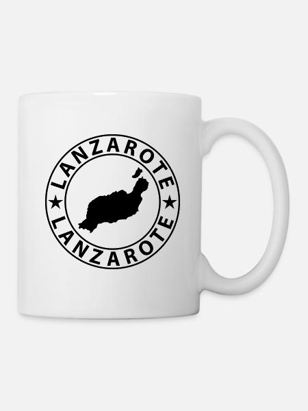 Lanzarote - Mug blanc - blanc