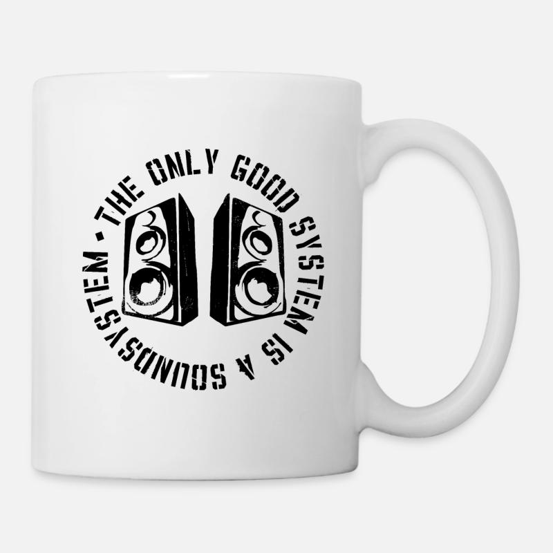 Le seul bon système est un soundsystem - Mug blanc - blanc