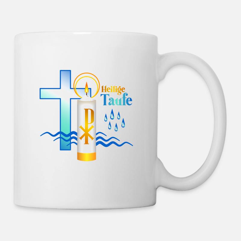Taufe - Tasse - Weiß