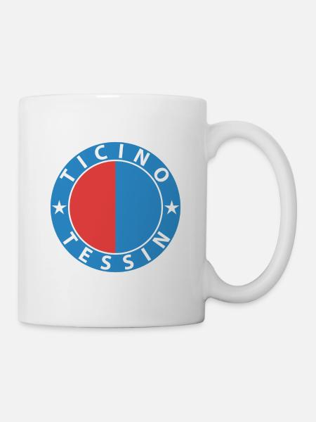 Tessin - Tasse - Weiß