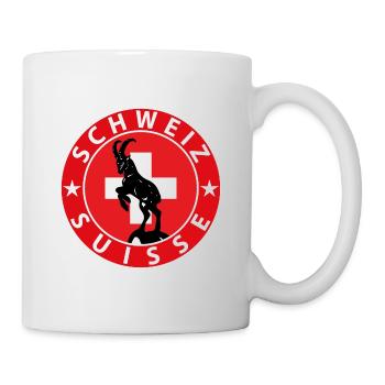 Suisse - Mug blanc - blanc - Droite