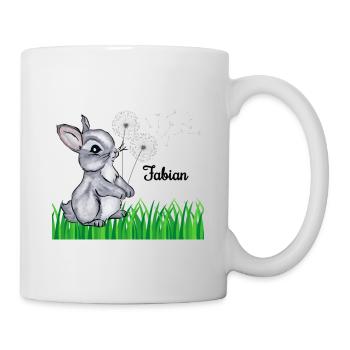 Rabbit Name Gift Fabian - Mug - white - Right