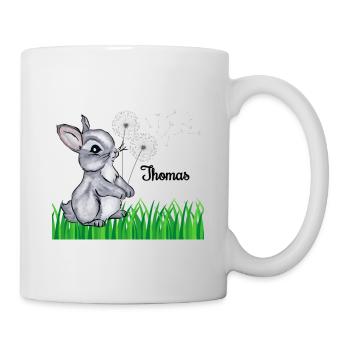 Rabbit Name Gift Thomas - Mug - white - Right