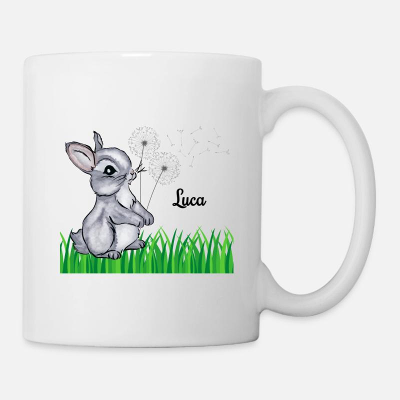 Rabbit Name Gift Luca - Mug - white
