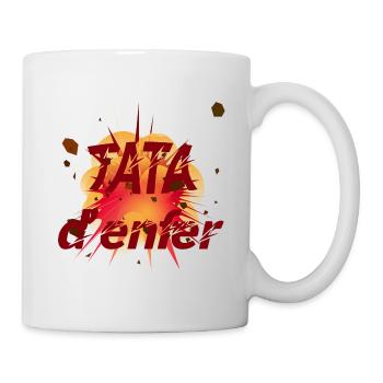 TATA D ENFER - Mug blanc - blanc - Droite