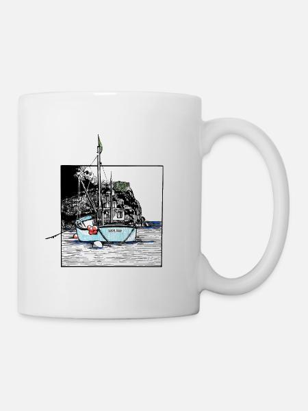 Bateau - Mug blanc - blanc