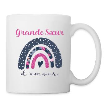 grande Sœur d’amour - Mug blanc - blanc - Droite