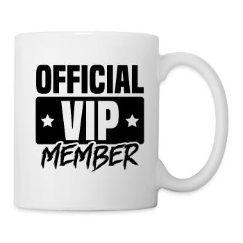 Membres Vip - Mug blanc - blanc - Droite