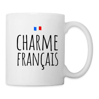 Charme français séduction France - Mug blanc - blanc - Droite