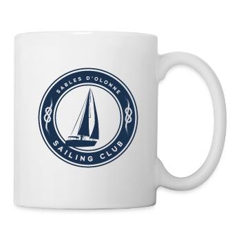 voilier SABLES D OLONNE - Mug blanc - blanc - Droite