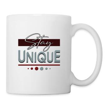 stay unique - Mug - white - Right