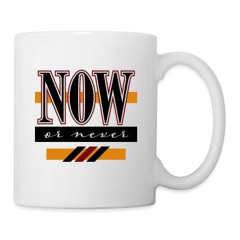 Now or never - Mug - white - Right