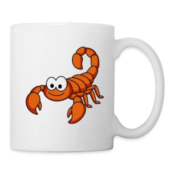 Scorpion Comic Animal - Mug blanc - blanc - Droite