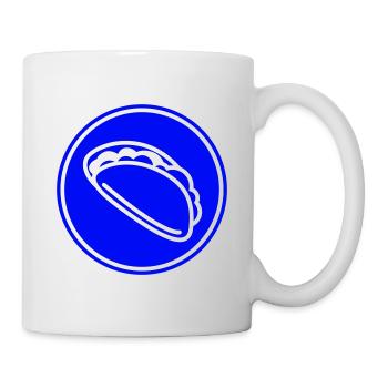 Burrito Symbol - Tasse - Weiß - Rechts