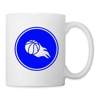 Basketball flame - Mug - white - Right
