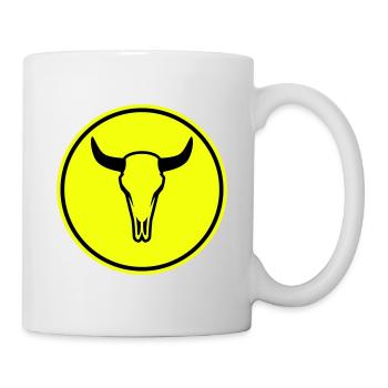 Cow Bull Skull - Mug - white - Right