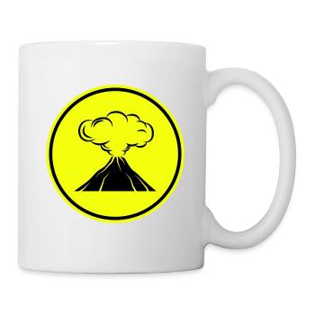 Volcano icon icon - Mug - white - Right
