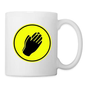 Hands symbol - Mug - white - Right