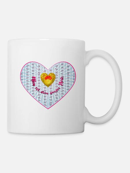 Mein ist dein ganzes Herz - Tasse - Weiß
