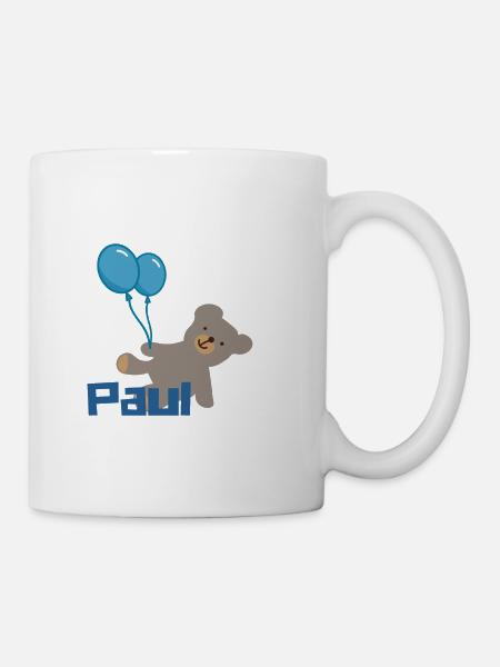 PaulTeddy - Tasse - Weiß