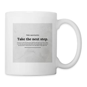 Life Goals - Tasse - Weiß - Rechts