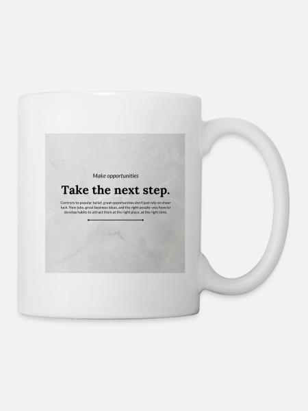 Life Goals - Tasse - Weiß