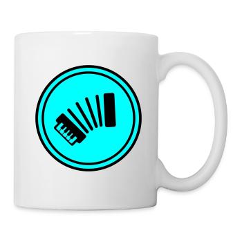 Musique d’accordéon - Mug blanc - blanc - Droite