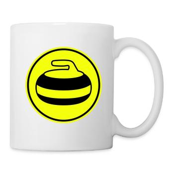 Curling sport - Mug - white - Right