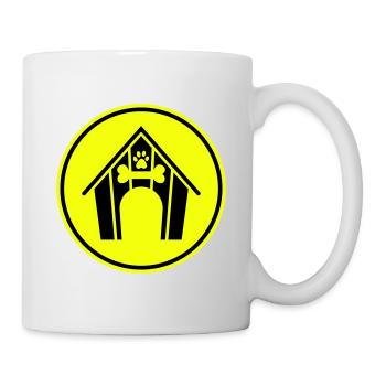 Chien de maison pour chien - Mug blanc - blanc - Droite