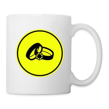 Wedding Rings Wedding - Mug - white - Right