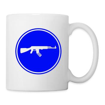 Rifle icon icon - Mug - white - Right