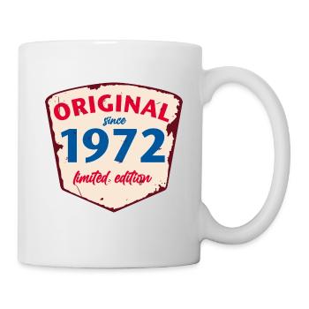 1972 Blechschild - limeted edition - Vintage - Mug - white - Right