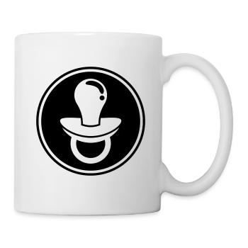 Pacifier Icon Icon - Mug - white - Right
