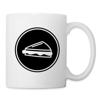 Sandwich - Tasse - Weiß - Rechts