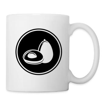 Symbole de l’avocat - Mug blanc - blanc - Droite