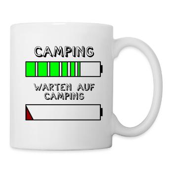 akku camping - Tasse - Weiß - Rechts