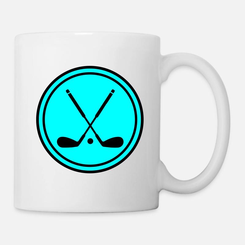 Golf symbol - Tasse - Weiß