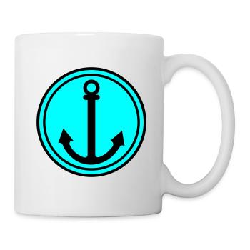 Anchor icon - Mug - white - Right