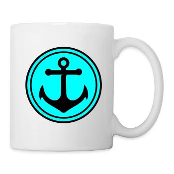 Anchor Icon - Mug - white - Right