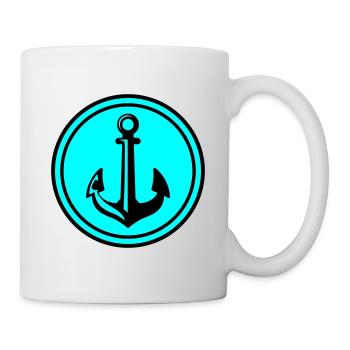 Anchor Icon Icon - Mug - white - Right