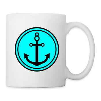 Anker - Tasse - Weiß - Rechts