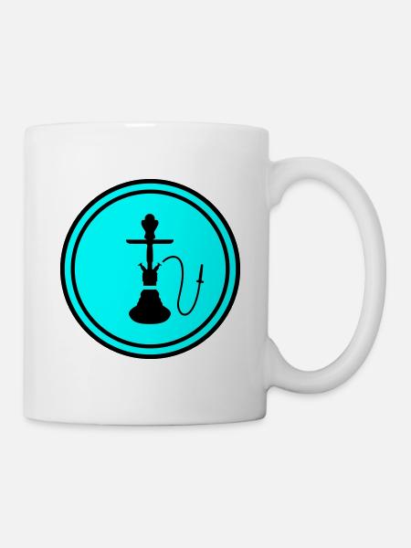 Bong Rauchen - Tasse - Weiß