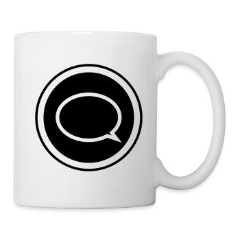 Sprechblase - Tasse - Weiß - Rechts